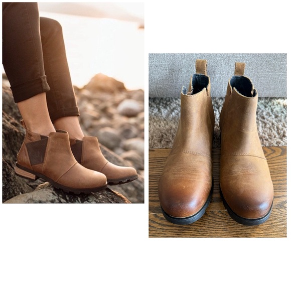 Sorel Shoes - Sorel Emilie Waterproof Chelsea Boots – Women’s 7